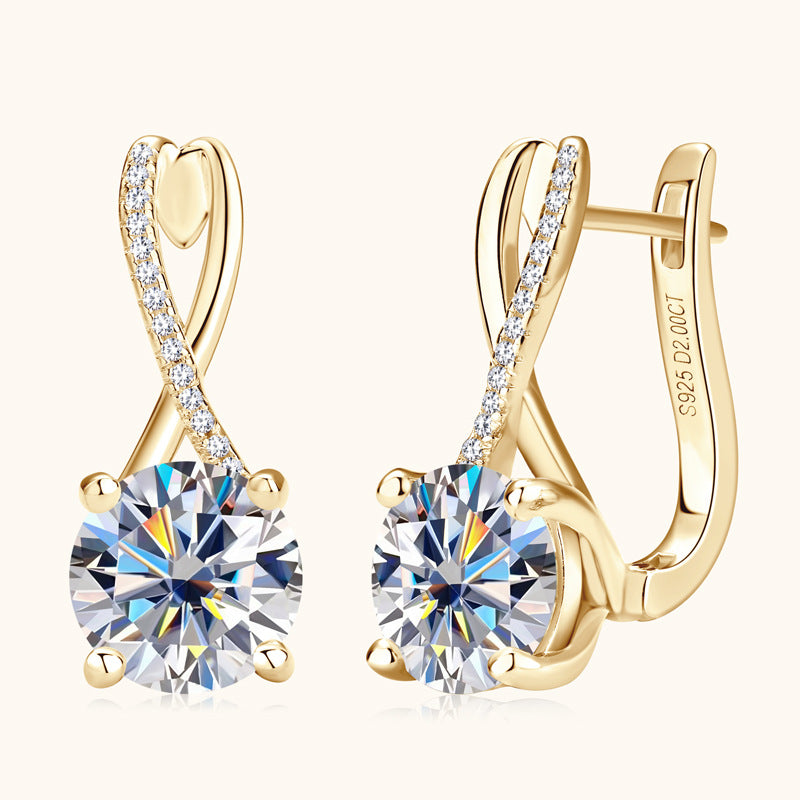 Women's Crystal Earrings | Crystal Stud Earrings | MimiShopio LLC