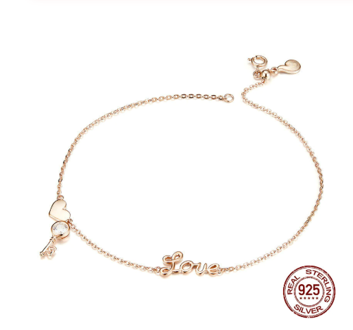 Silver Ankle Bracelets | Women's Fashion Anklet | MimiShopio LLC