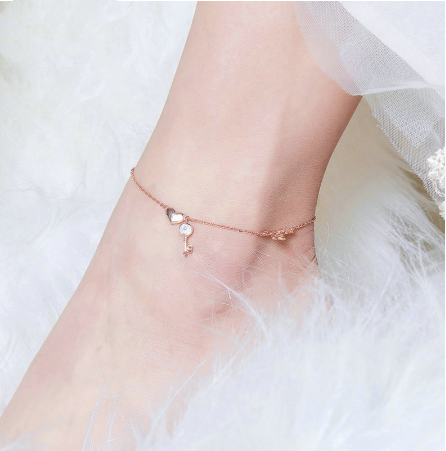 Silver Ankle Bracelets | Women's Fashion Anklet | MimiShopio LLC